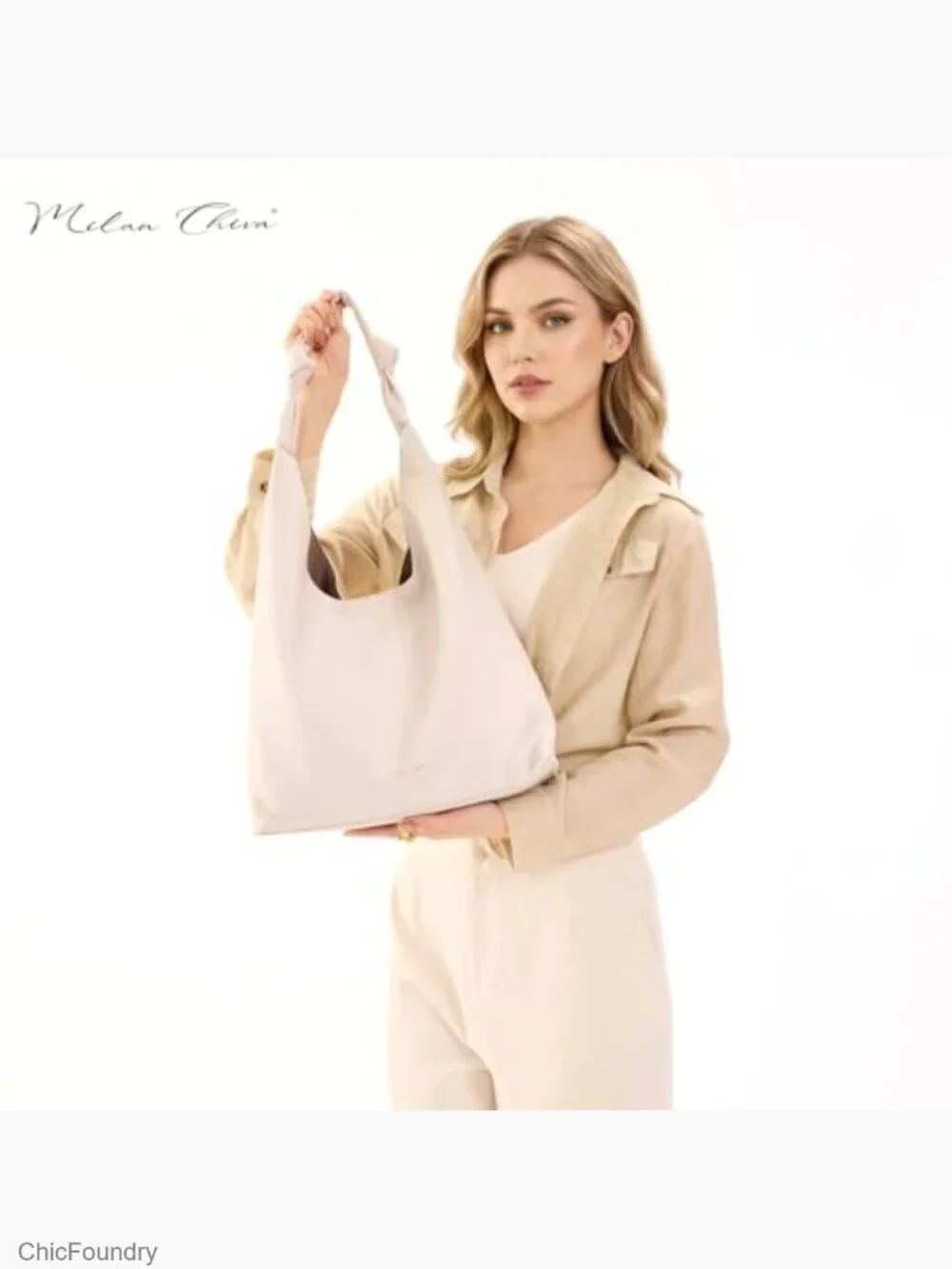 Hobo Shoulder Tote Purse Casual Top Handle Handbag Knot Strap Laptop